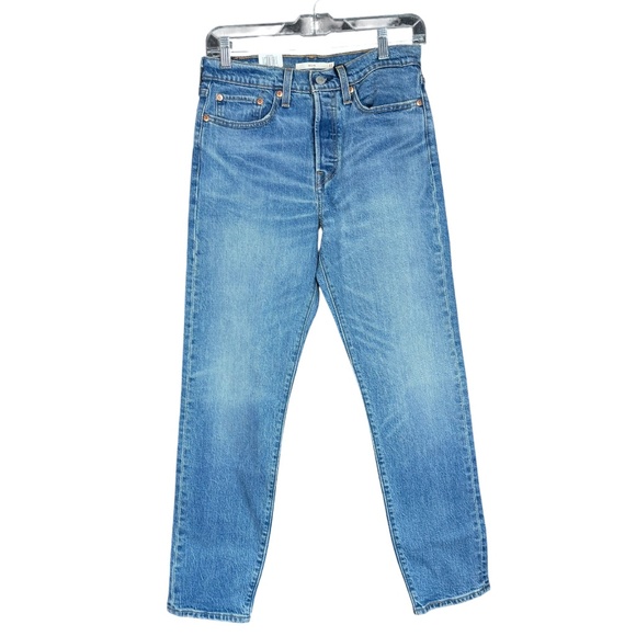 Levis Premium Wedgie High Rise Tapered Leg Jeans Women's Size 27 - NWT - Picture 1 of 14